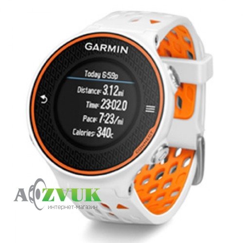 Спортивный GPS навигатор Garmin Forerunner 620 HRM-Run White/Orange