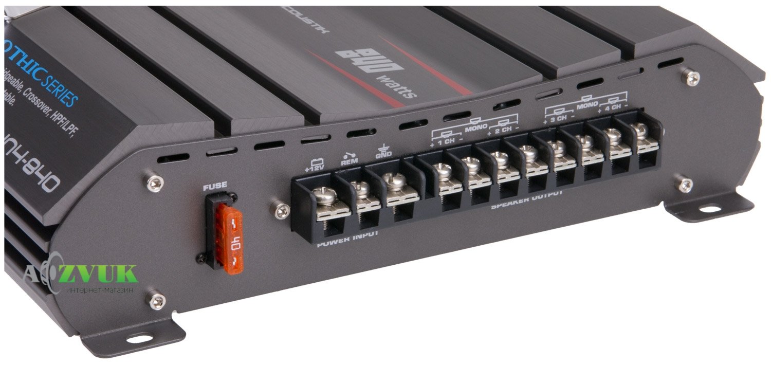 Автомобильный усилитель звука Power Acoustik OVN4-840