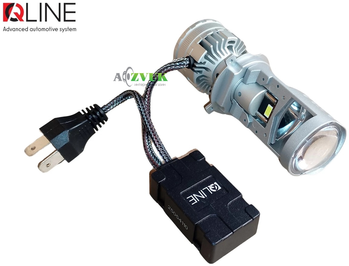 Светодиодные лампы (led) Qline Alpha H4 Projector 50/70Вт 6000K