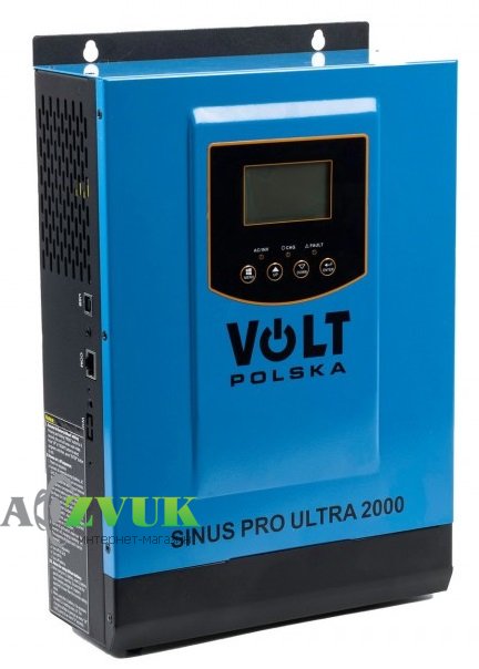 Преобразователь Volt Polska SINUS PRO ULTRA 2000 12/230V (1000/2000W) + 60A