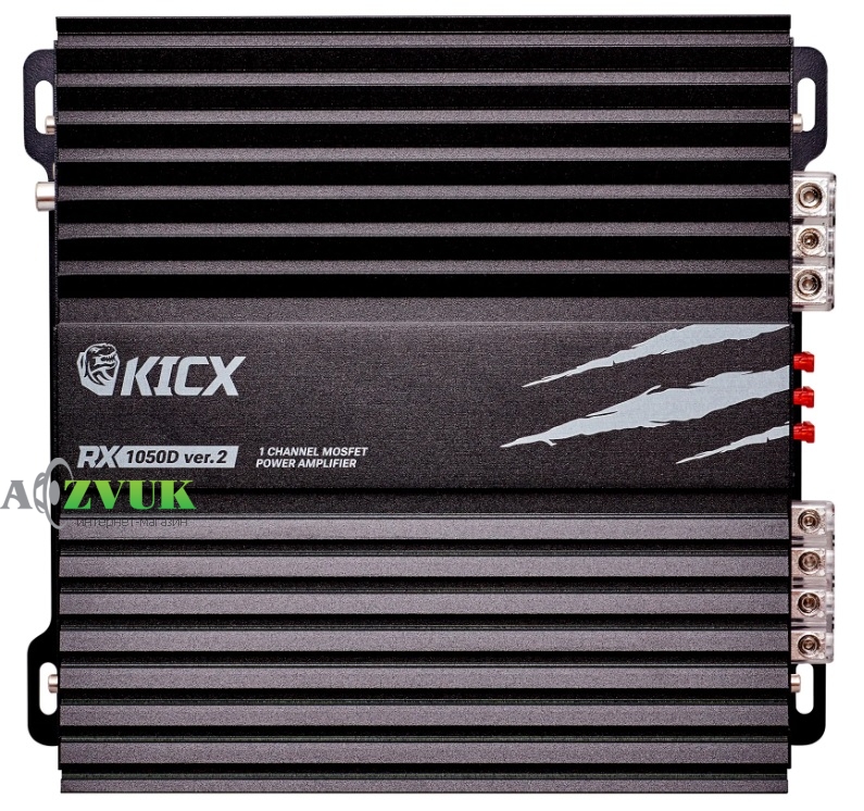 Автомобільний підсилювач звуку Kicx RX 1050D ver.2