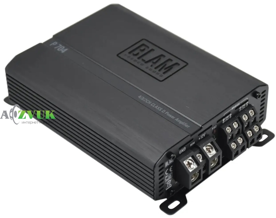 Автомобильный усилитель звука Blam P 704