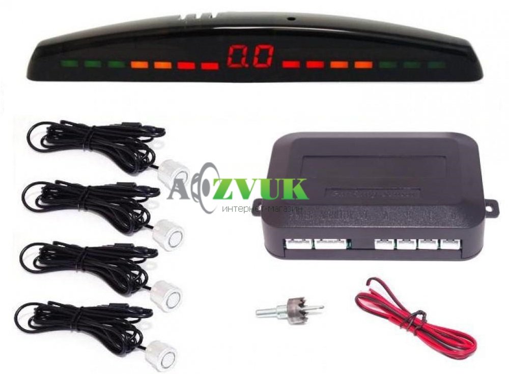 Парктроник Baxster PS-418-09 Белый