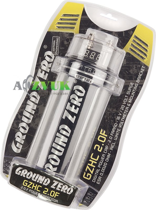  Конденсатор Ground Zero GZHC 2.0F