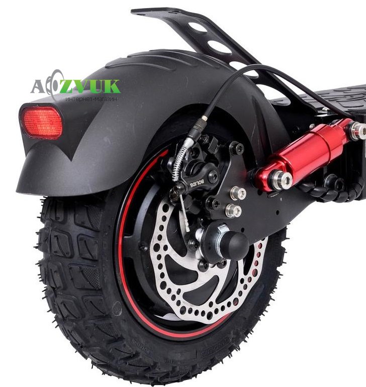  Электросамокат Crosser T4 Turbo-S (1500 Вт х 2 мотора; 60 В; 15 А/ч) колёса 10 воздух с камерой (Черный)