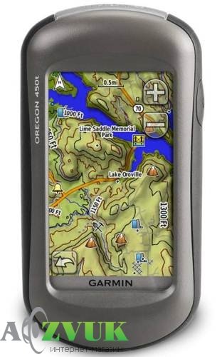 Портативный GPS навигатор Garmin Oregon 450T