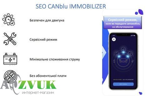 Иммобилайзер SEO CANblu 1 метка