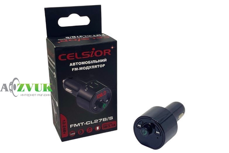 FM-трансмиттер Celsior FMT-CL 27B