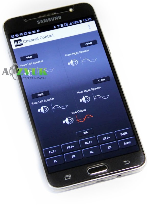 Автомобільний підсилювач звуку Blam RA 704 DSP PRO