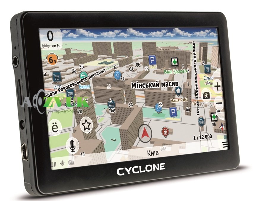 GPS навигатор CYCLON ND 430