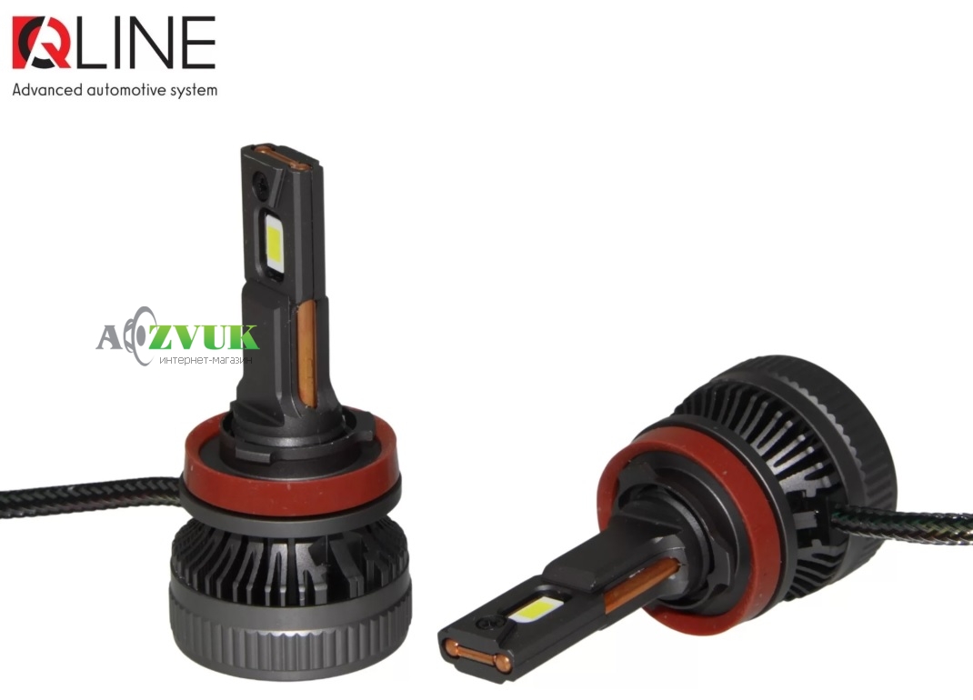 Светодиодные лампы (led) QLine DualVision 65W H11 6000K