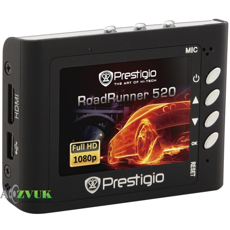 Видеорегистратор Prestigio Roadrunner 520GPS
