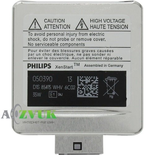  Лампа Philips WhiteVision D1S 5000К 12V 85415WHVS1 Gen2