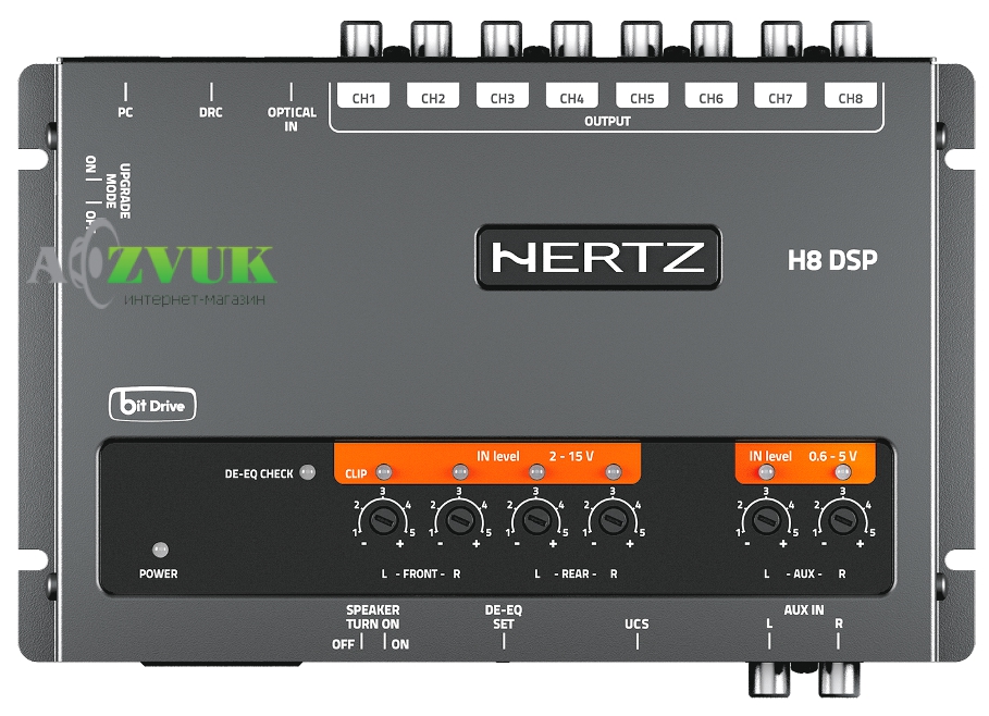  Процесор Hertz H8 DSP 8 Channel Digital Interface Processor