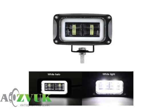 Фары дневного света Starlight HP-GZD-W-14 ближний свет + DRL 12/24V