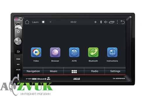 Мультимедиа ресивер Akai CA-2DIN2405