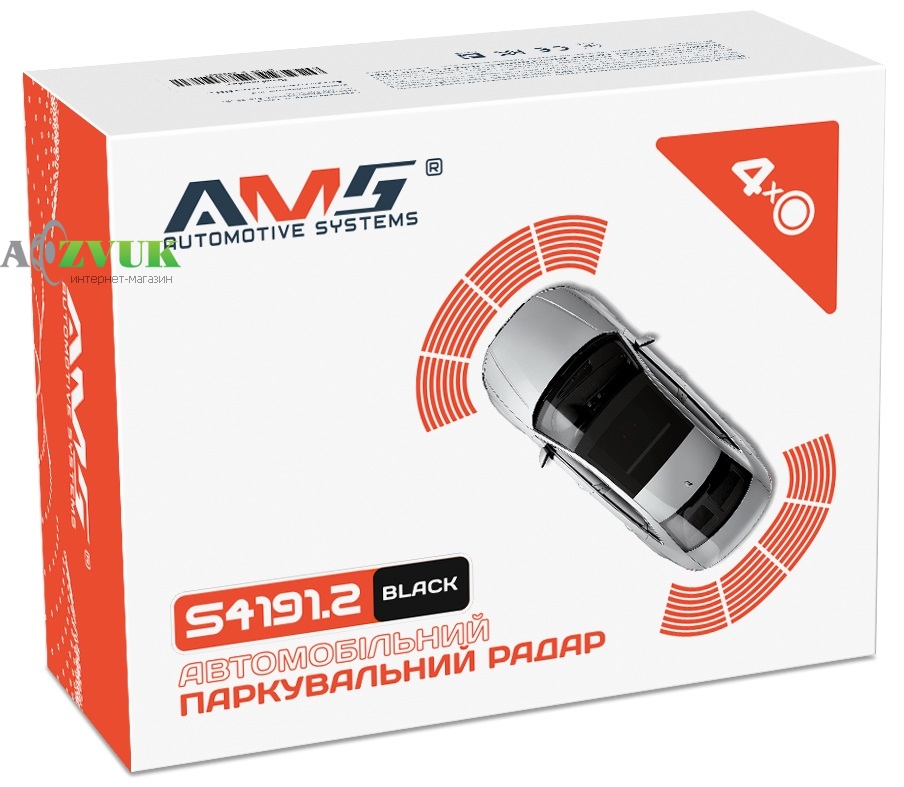 Парктроник AMS S4191.2 Black