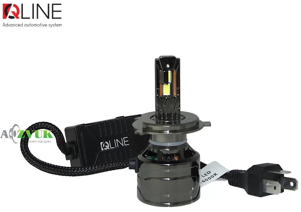 Светодиодные лампы (led) Qline WD High Power H4 6000K