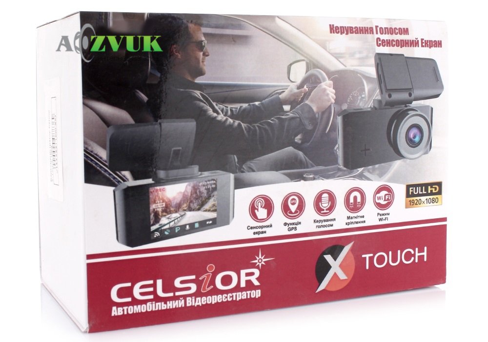 Відеореєстратор Celsior DVR X-TOUCH GPS