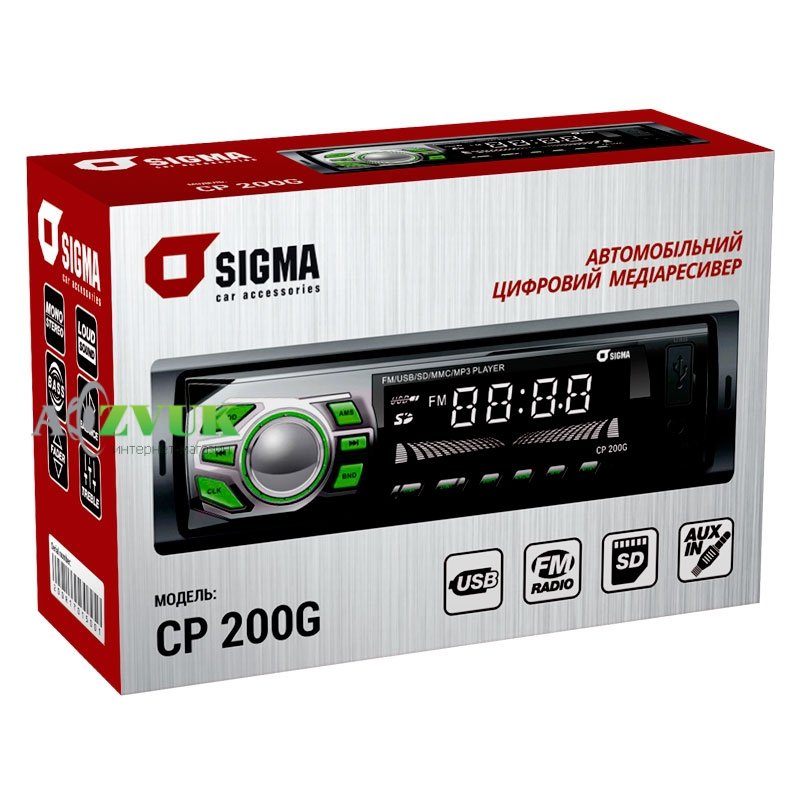 Автомагнитола Sigma CP-200G