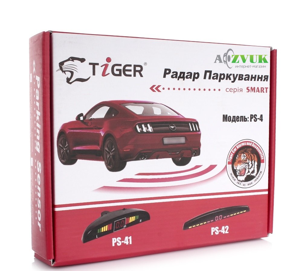 Парктроник Tiger PS-44 Черный