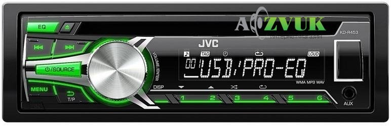 Автомагнитола JVC KD-R453EY