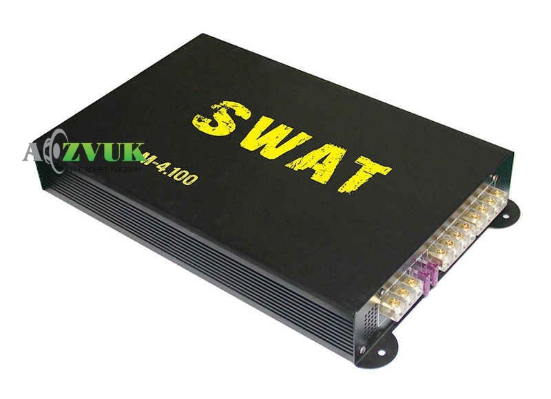Автомобильный усилитель звука SWAT M-4.100