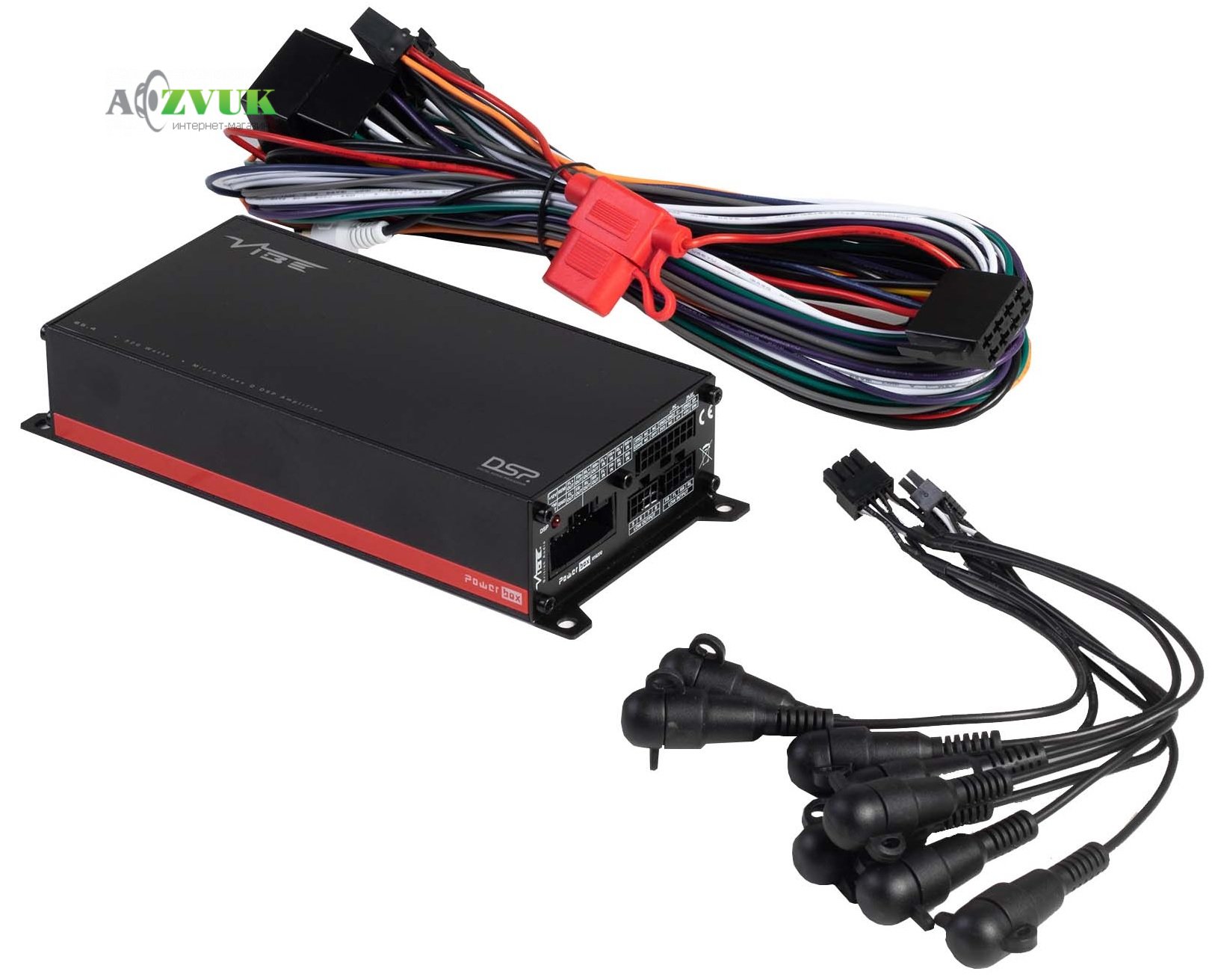 Автомобильный усилитель звука Vibe POWERBOX65.4-8MDSP-V3