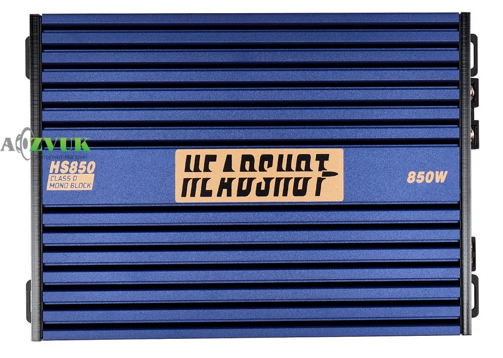 Автомобільний підсилювач звуку Kicx HeadShot HS 850