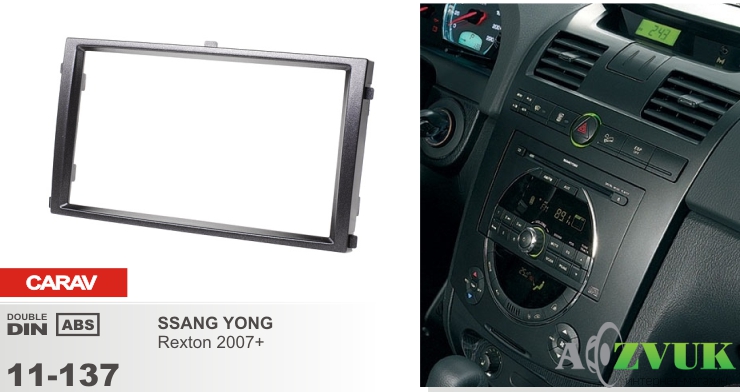 Рамка переходная Carav 11-137 SSANG YONG Rexton 2007+