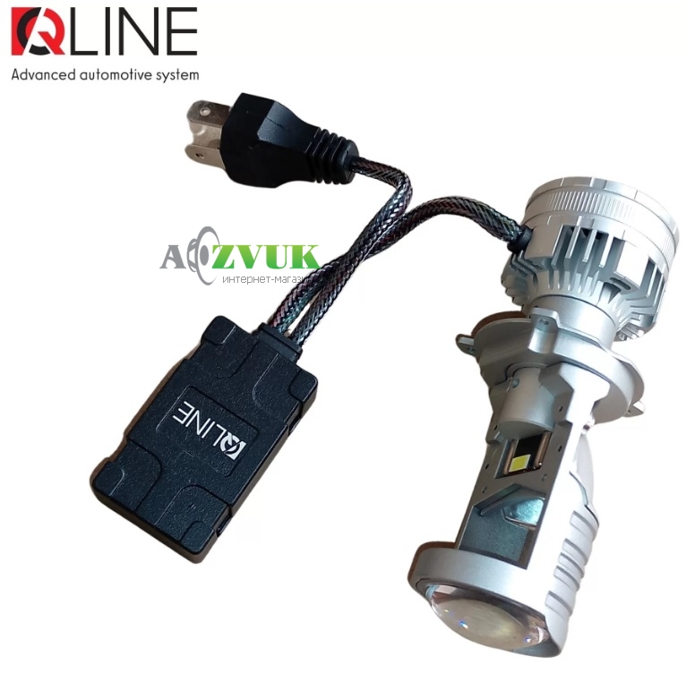 Светодиодные лампы (led) Qline Alpha H4 Projector 50/70Вт 6000K