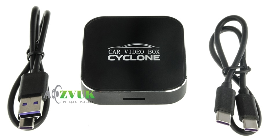  Адаптер для беспроводного подключения Carplay/Android Auto CYCLON CPA-02