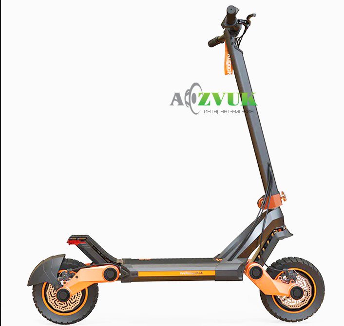  Электросамокат KUGOO Kirin G3 (1200 Вт; 18 А/ч; 52 В), Черный