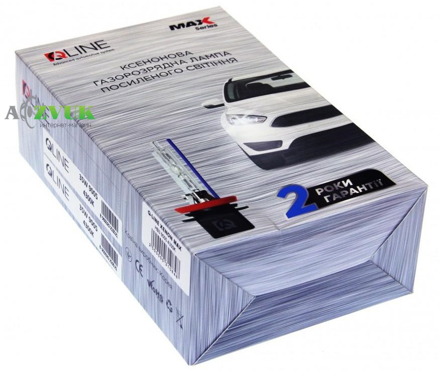  Ксеноновая лампа Qline Xenon Max H11 4300K