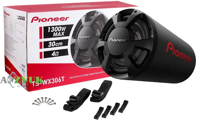 Автосабвуфер Pioneer TS-WX306T