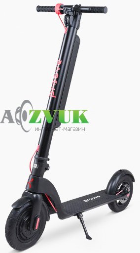  Электросамокат Proove X-city Pro (350 Вт; 36 В; 10 А/ч), колёса 10, черно-красный