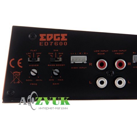 Автомобильный усилитель звука EDGE ED7600