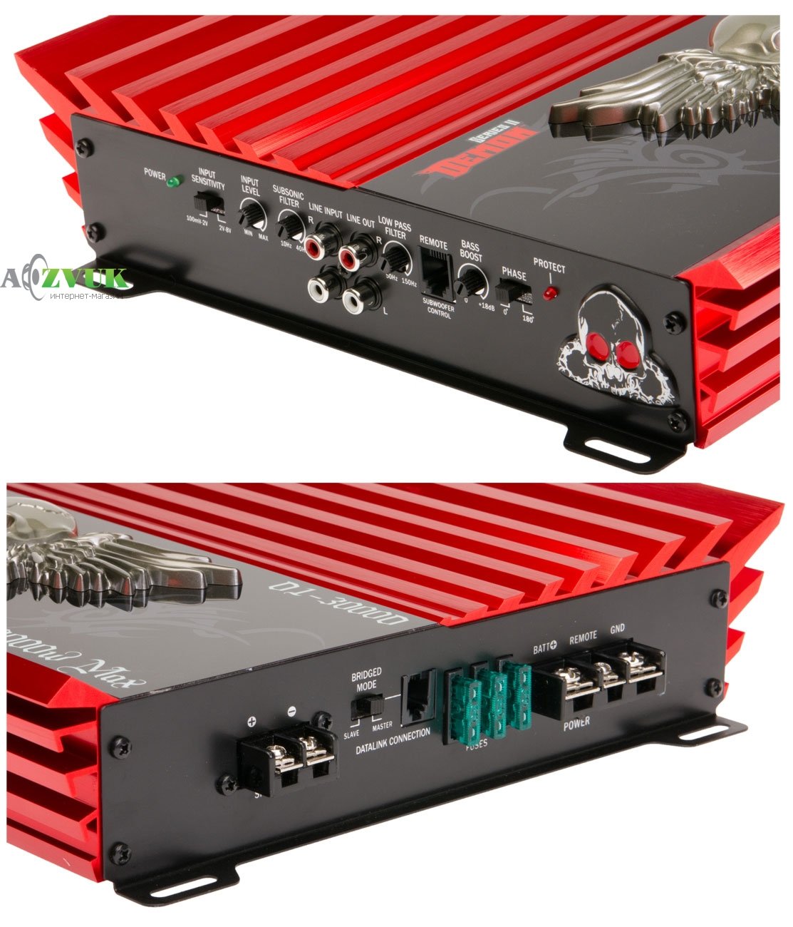 Автомобильный усилитель звука Power Acoustik D1-3000D