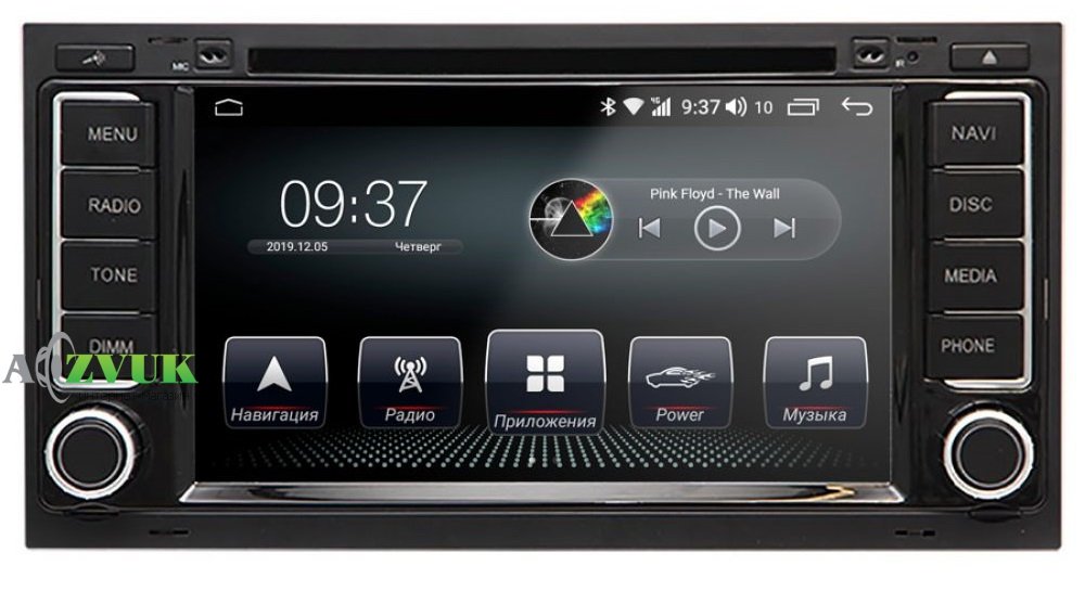 Штатная Магнитола AudioSources T200-710S Volkswagen