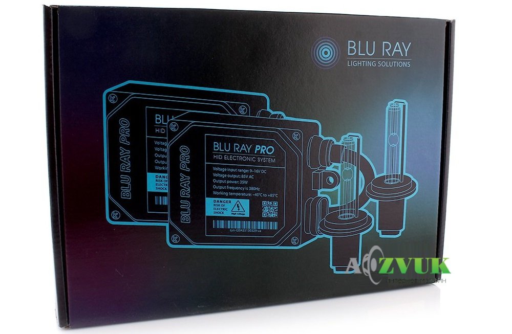 Комплект ксенона Blu Ray H4 5000K 35W