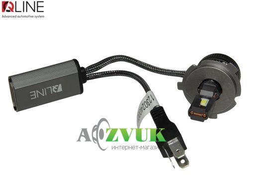 Светодиодные лампы (led) QLine DualVision 65W H4 6000K