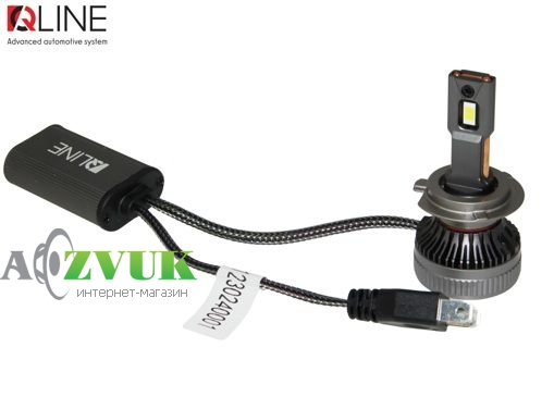 Светодиодные лампы (led) QLine DualVision 65W H7 6000K