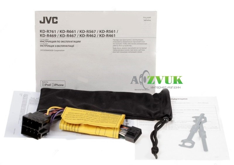 Автомагнитола JVC KD-R467EE