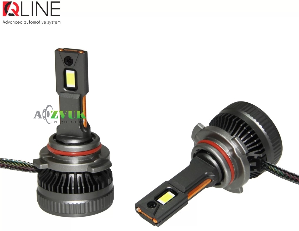 Светодиодные лампы (led) QLine DualVision 65W HB4 6000K