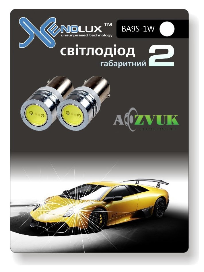 Светодиодные лампы (led) Xenolux BA9S-1W Оранжевый