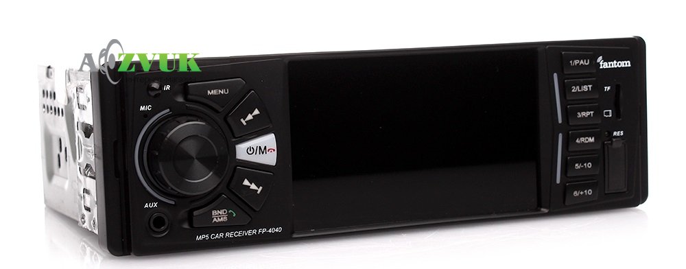 Мультимедиа ресивер Fantom FP-4040 Black/Multicolor