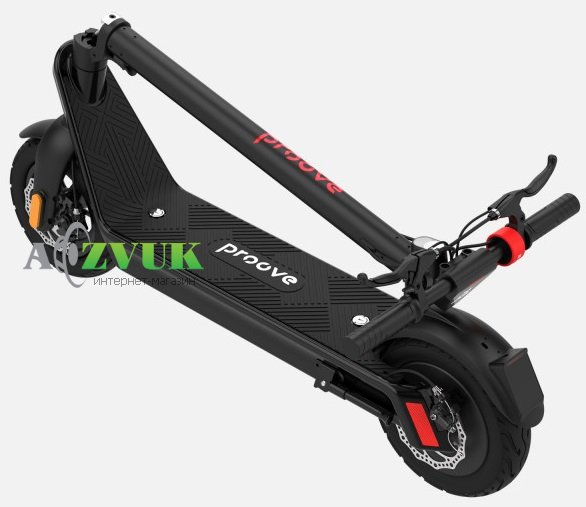  Электросамокат Proove X-City Max (500 Вт; 36 В; 15.6 А/ч), колёса 10, черно-красный
