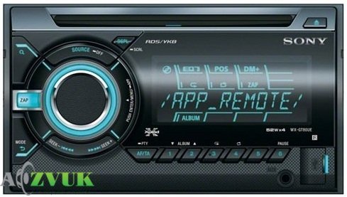 Автомагнитола 2-DIN Sony WX-GT80UE