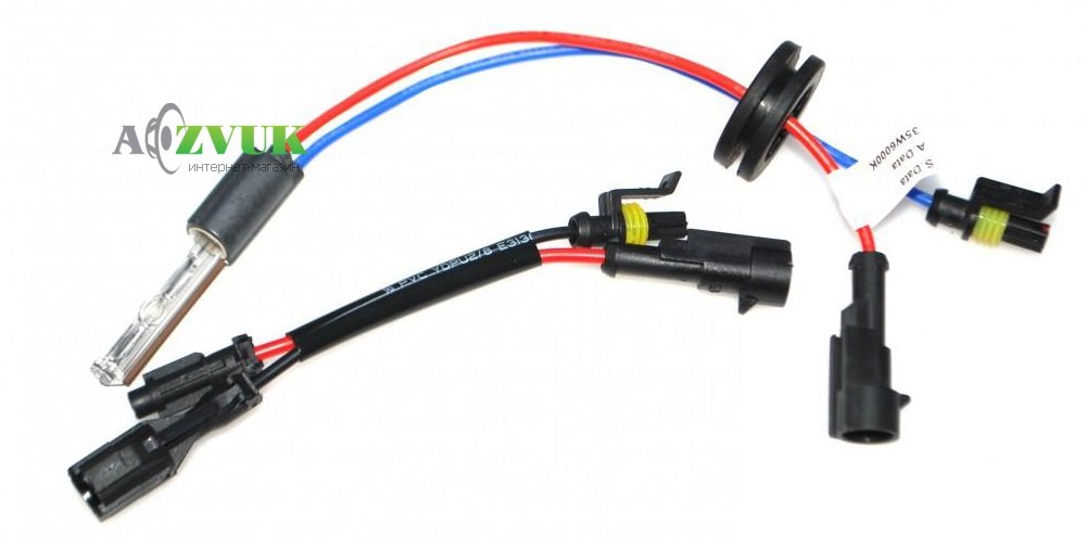  Лампа Baxster PRO H1Y / H1Z 6000K (для линз G4/G5) + переходник KET-AMP
