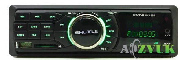 Автомагнитола Shuttle SUD-350 Black/Green